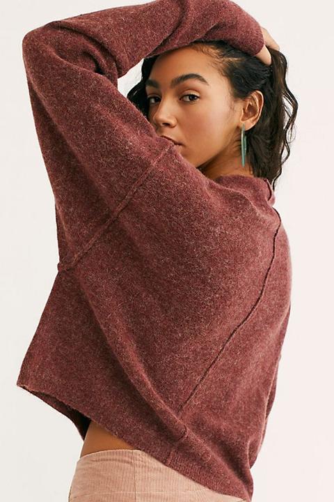 free people break away pullover sweater