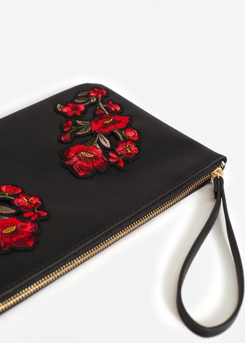 Clutch Bordado Floral