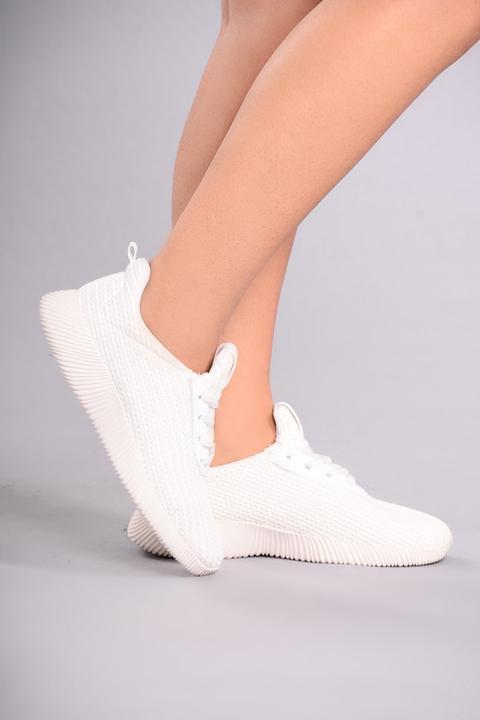 fashion nova white sneakers