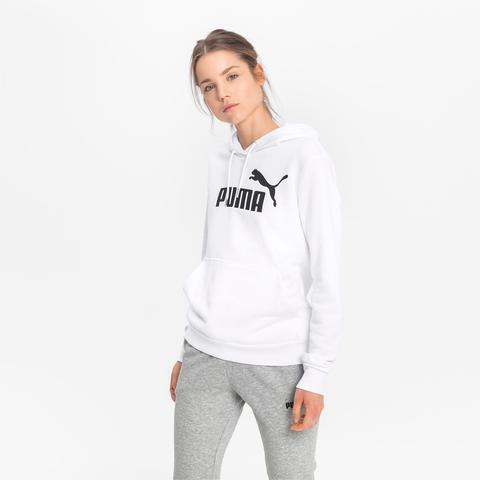 puma essential logo hoodie