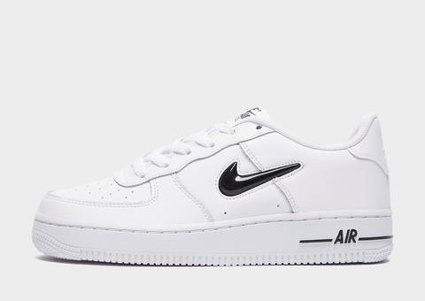 nike air force 1 low junior black and white