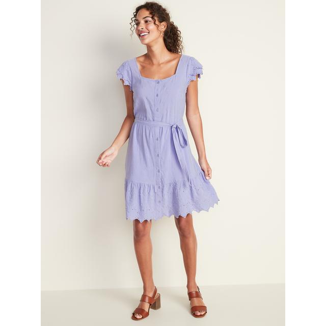 old navy purple dress