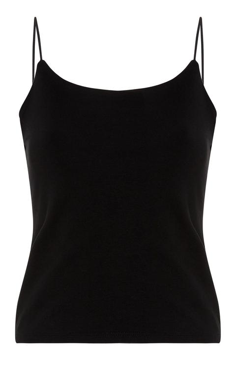 Black Spaghetti Strap Cami