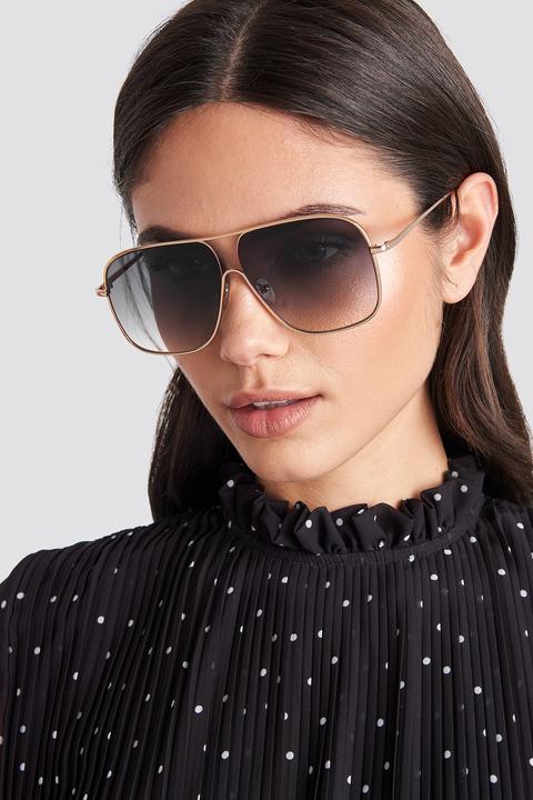 Double Sunglasses Schwarz