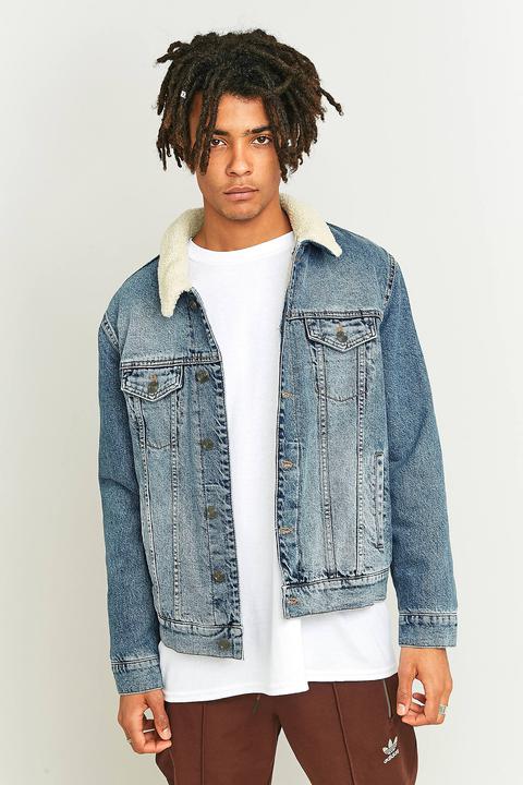 Urban outfitters levis hot sale sherpa jacket