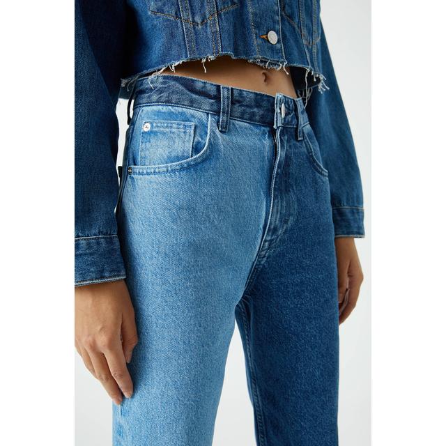 Jeans Rectos Color Block from Pull and Bear on 21 Buttons