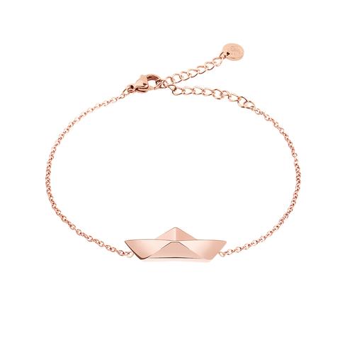 Bracciale Ahoy Ip Oro Rosa