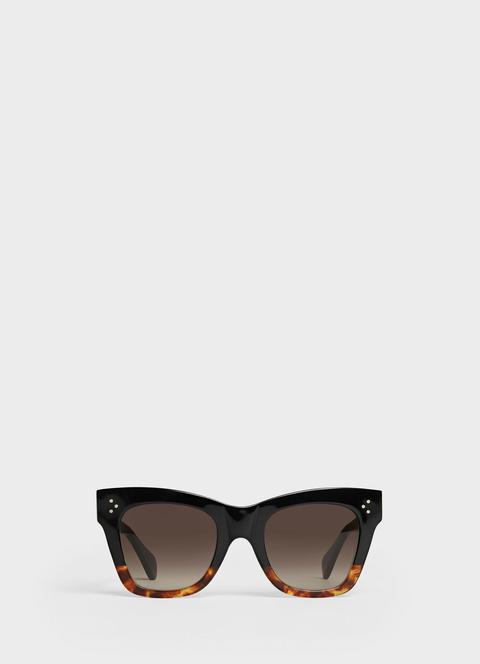 Cat Eye Sunglasses In Acetate