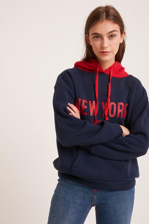Sudadera Capucha New York