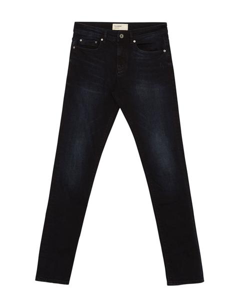 Jeans Super Skinny Fit En Negro