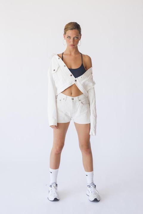 Boston Levi's White Shorts