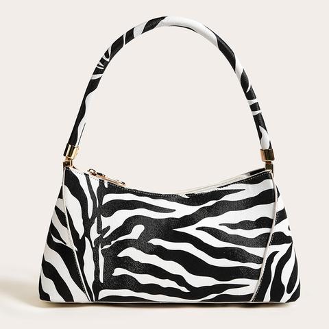 Zebra Print Tote Bag