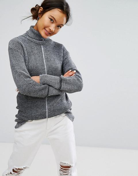 Daisy Street Cocoon Jumper With Tonal Details