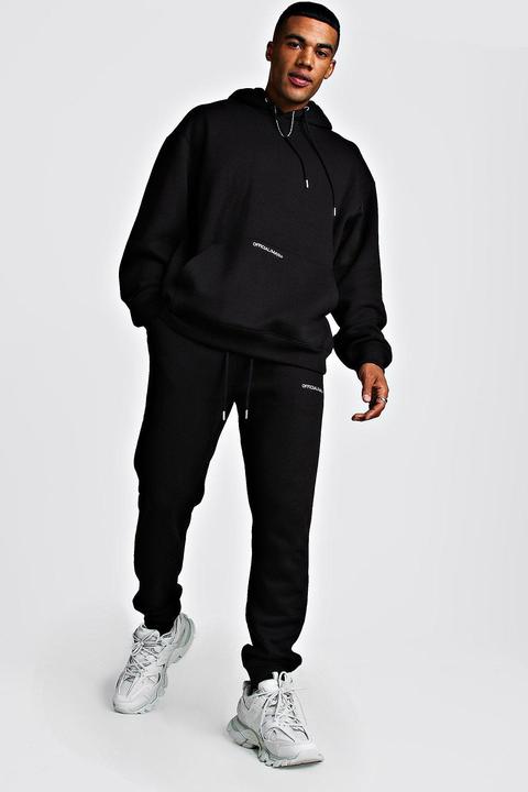 mens loose fit tracksuits