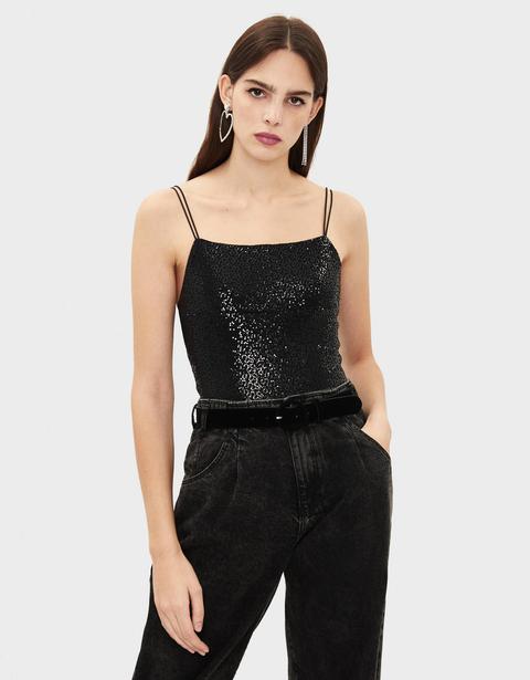 Body Con Espejitos Tidal X Bershka