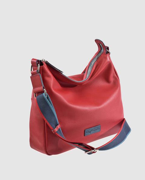 Bolso bandolera Guy Laroche pequeño bolsillos cremallera de piel - Temprado