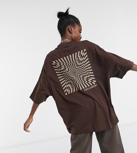 Collusion Unisex Extreme Oversized T 