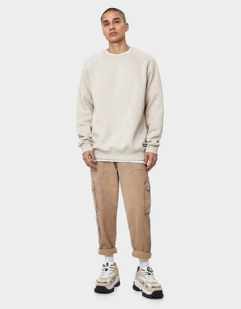 Pantalón Cargo Con Cadena