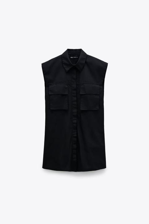Chemise Oversize En Popeline