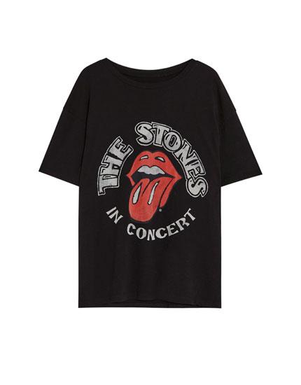 Kurzärmliges Shirt Rolling Stones