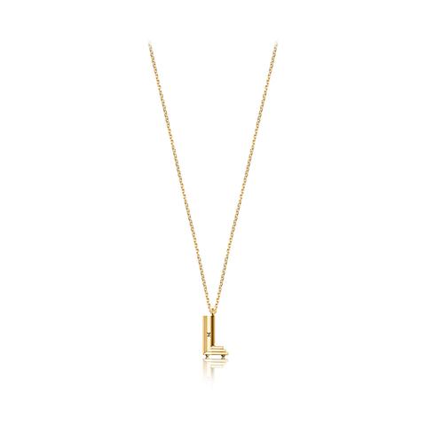 Lv &amp; Me Necklace, Letter L