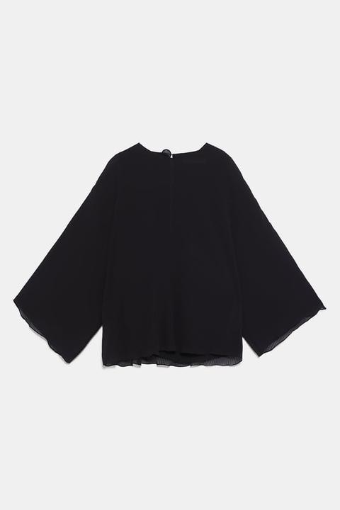 Blusa Plissé
