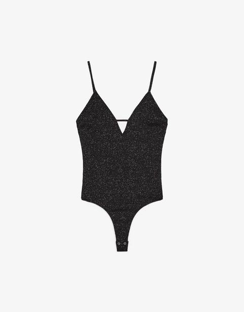 Body Con Hilo Metalizado