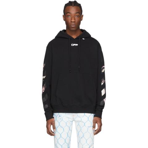 Off-white Black Caravaggio Arrows Slim Hoodie