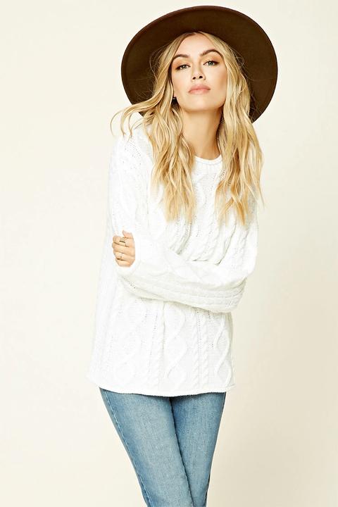 Cable Knit Jumper Top