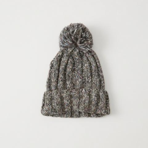 Gorro De Punto Con Pompón