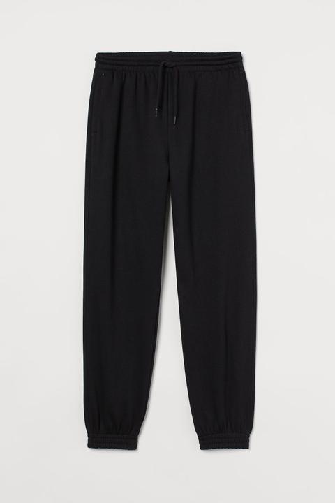 Joggers De Talle Alto - Negro