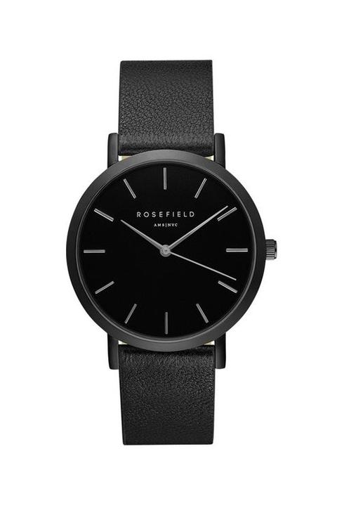 Womens **the Gramercy Black Watch By Rosefield - Black, Black