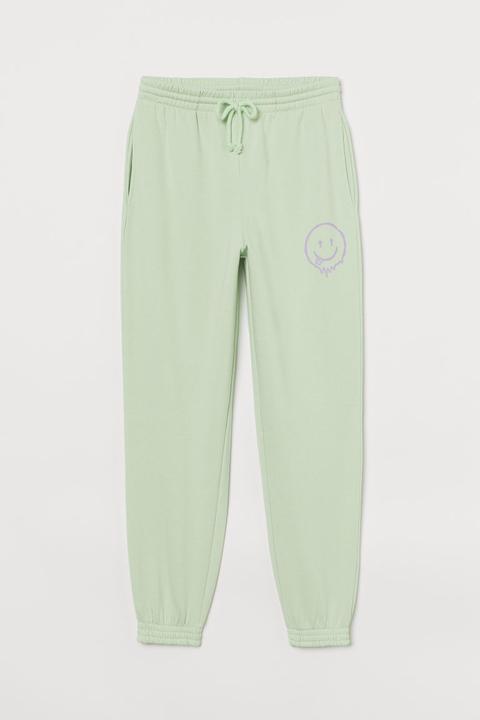 Joggers De Talle Alto - Verde