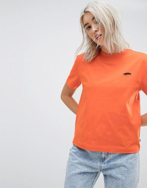 camisetas vans naranja