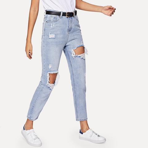 Jeans Strappati