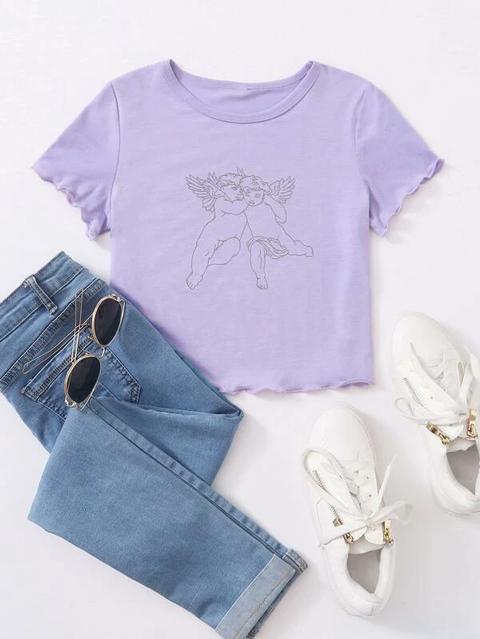 Angel Graphic Tee