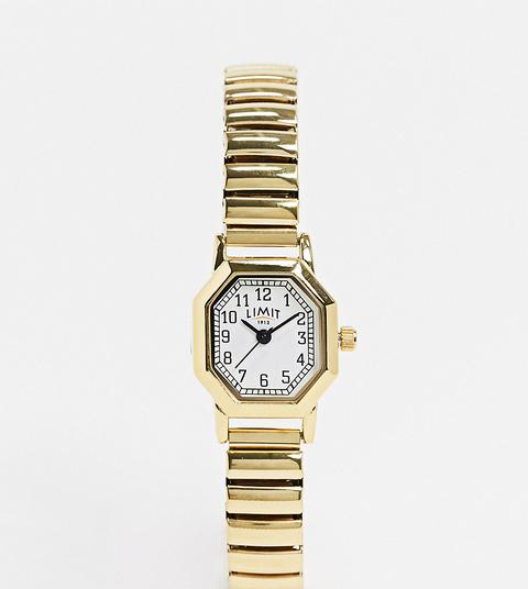 Limit Octagonal Expanding Bracelet Watch In Gold