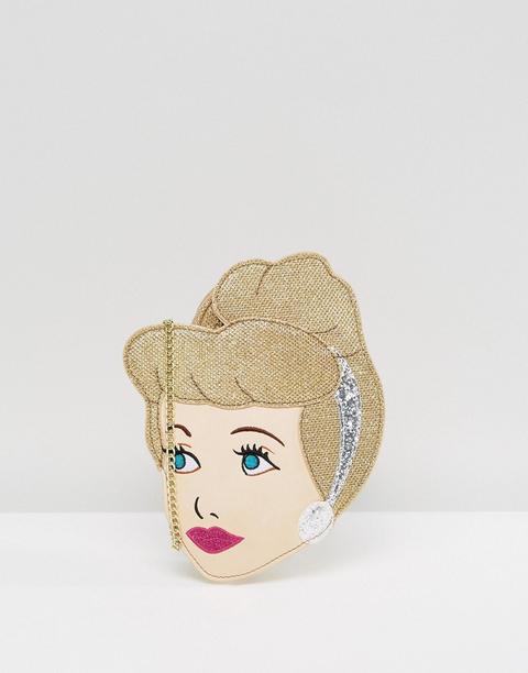 Bolso Bandolera Con Diseño De Cenicienta De Disney X Dn