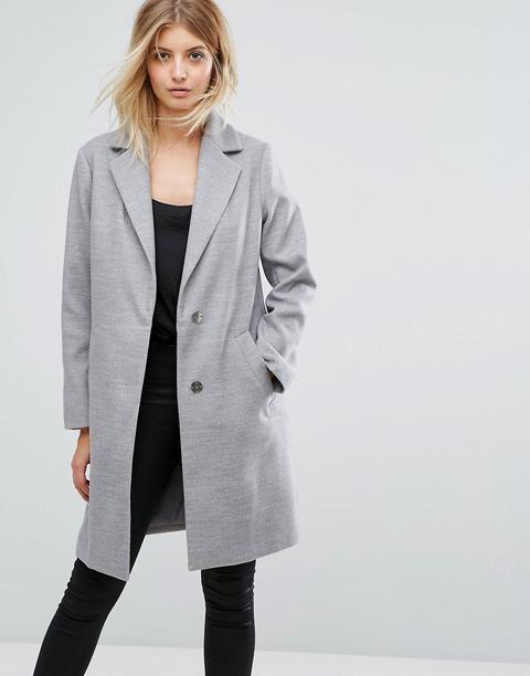 New Look - Cappotto Sartoriale - Grigio