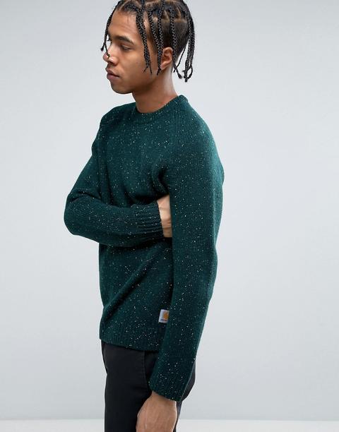 Carhartt Wip - Anglistic - Maglione - Verde