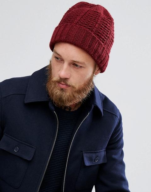 Boardmans Neville Beanie Hat - Red