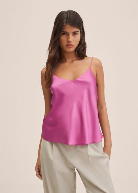 Top Lencero Satinado