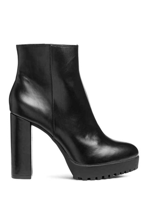 Platform Ankle Boots