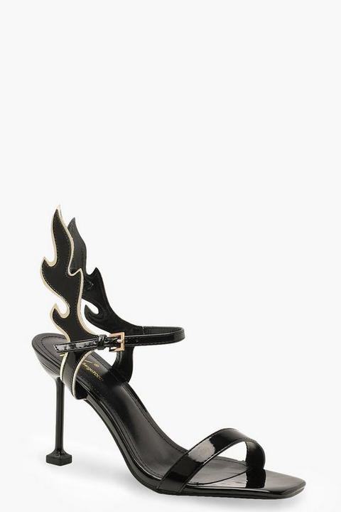 Flames Interest Heel 2 Parts