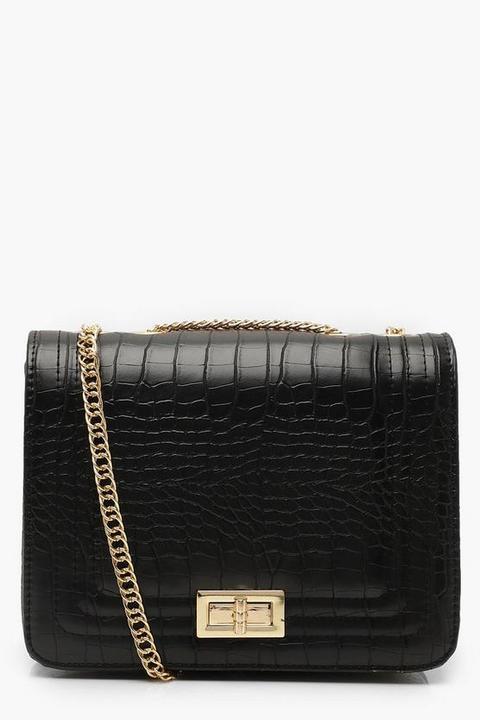 Croc Cross Body Bag