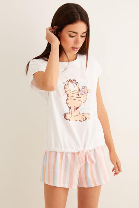 Pijama Corto Garfield