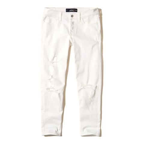 hollister low rise boyfriend jeans