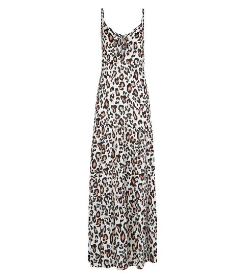 new look leopard print maxi dress