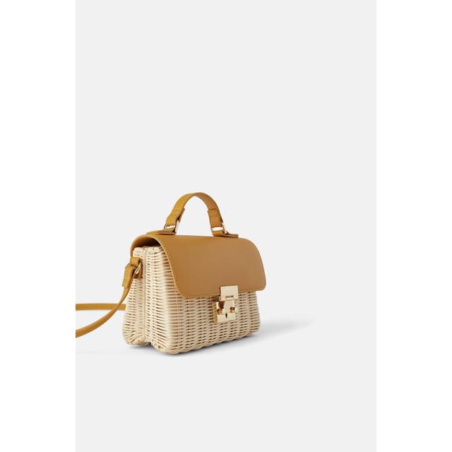 zara woven mini crossbody bag