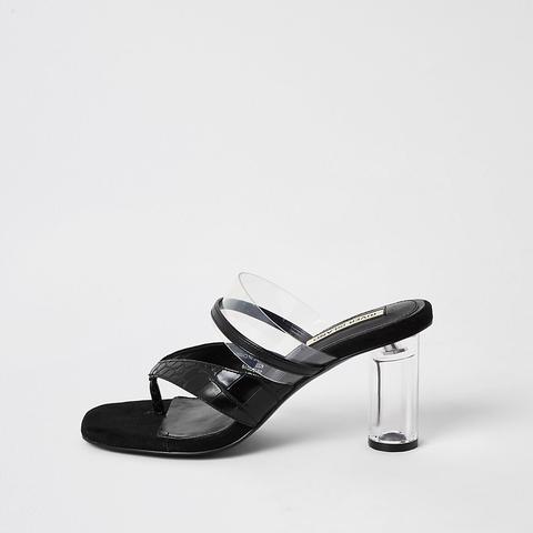 thong mule sandals